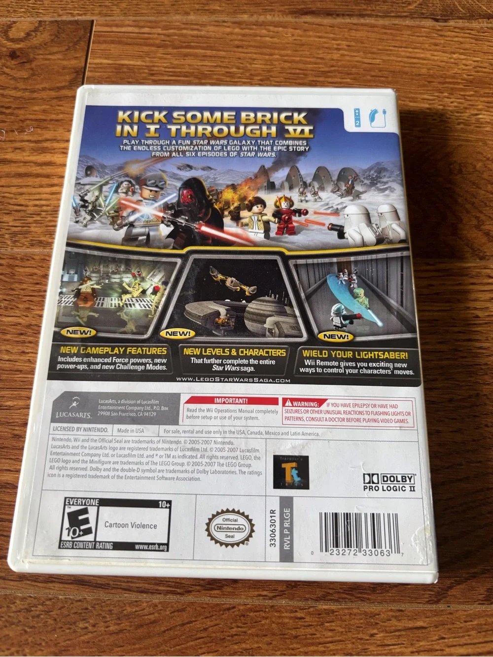 LEGO Star Wars: The Complete Saga (Wii) video game